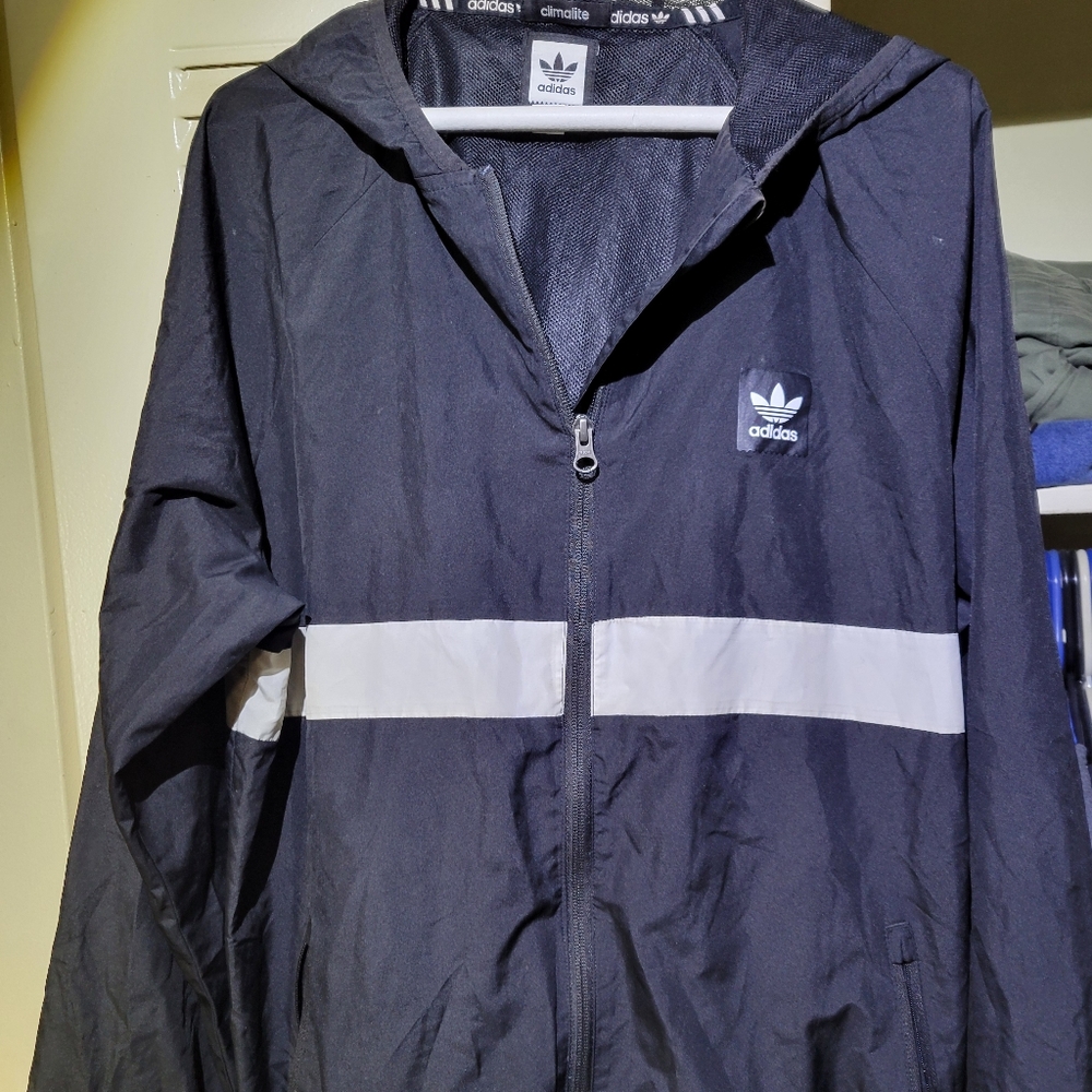 Adidas light jacket large